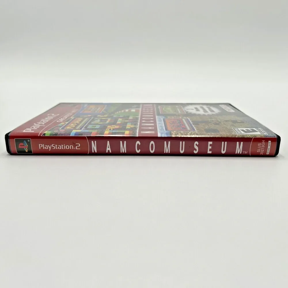 Playstation 2 PS2 Namco Museum Greatest Hits Video Game Pac-Man Galaga Complete